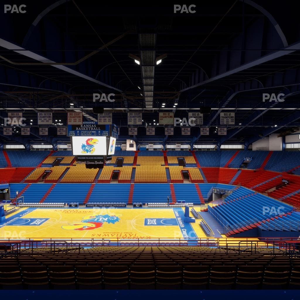 Allen Fieldhouse - Section 5 Seat View