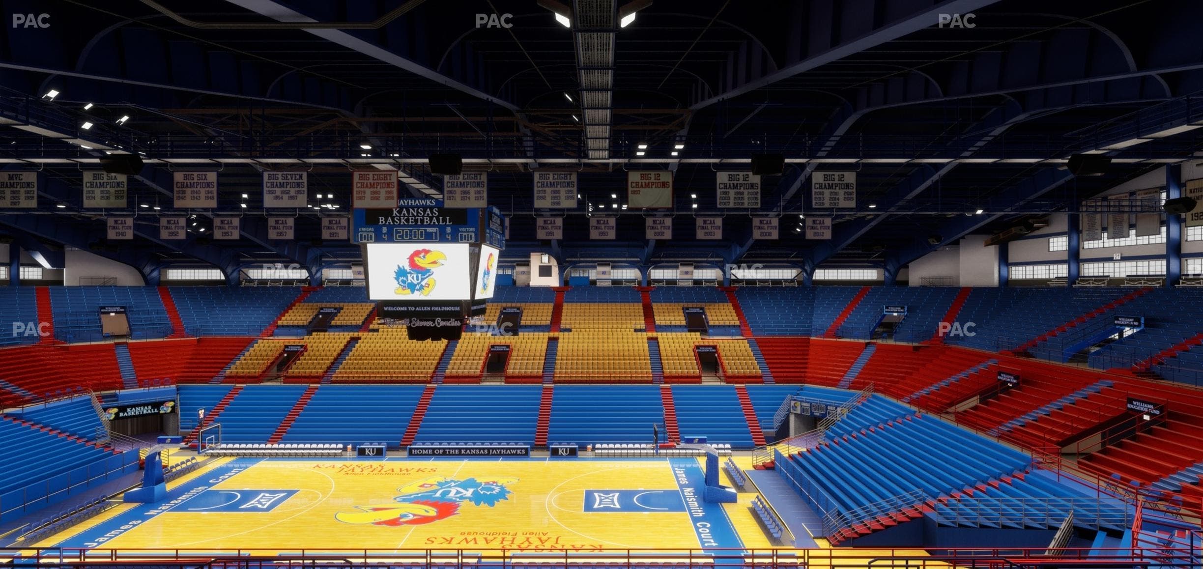 Allen Fieldhouse - Section 5 Seat View
