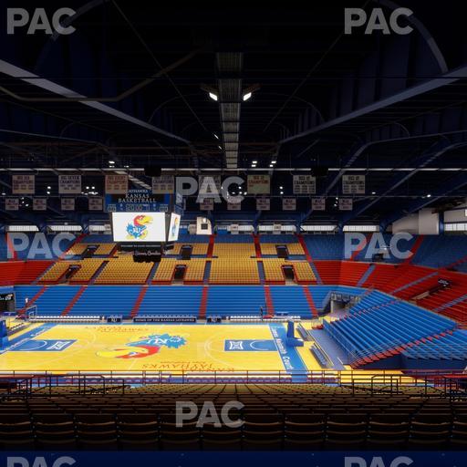 Allen Fieldhouse - Section 5 Seat View