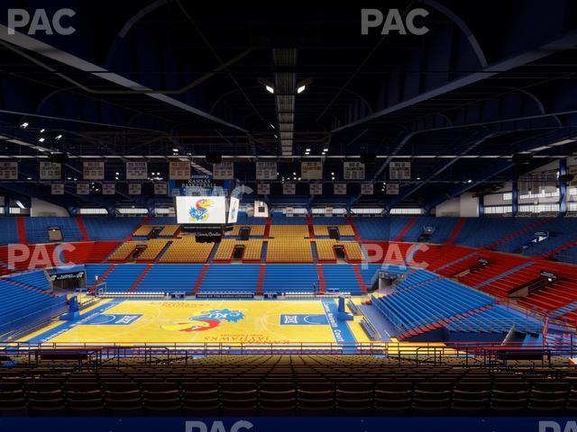 Allen Fieldhouse - Section 5 Seat View
