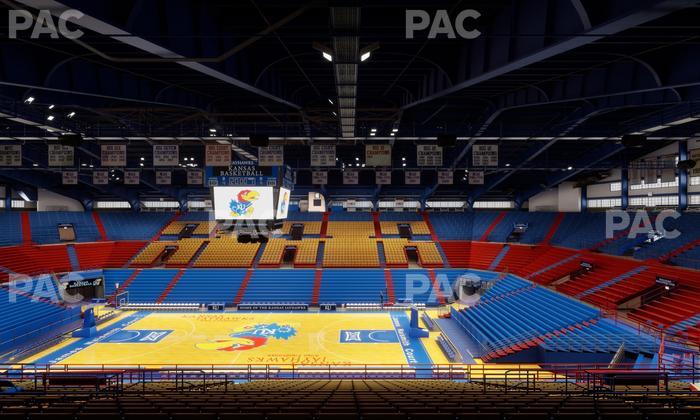 Allen Fieldhouse - Section 5 Seat View