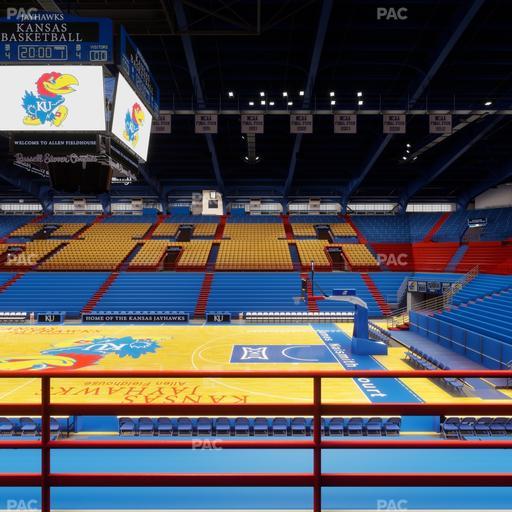 Allen Fieldhouse - Section 5 Seat View