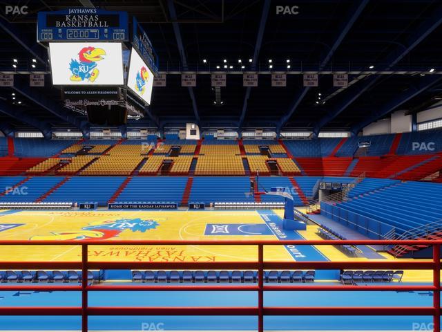 Allen Fieldhouse - Section 5 Seat View