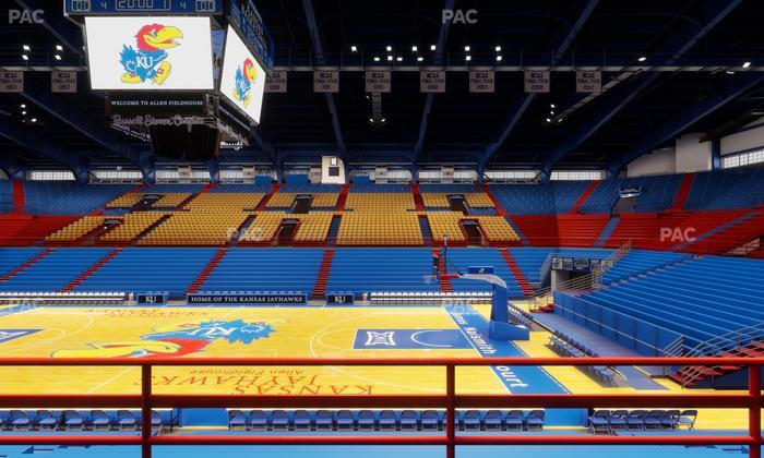 Allen Fieldhouse - Section 5 Seat View