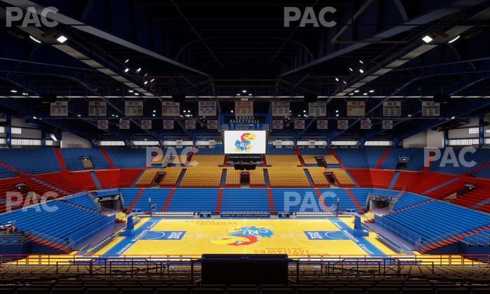 Allen Fieldhouse - Section 6 Seat View