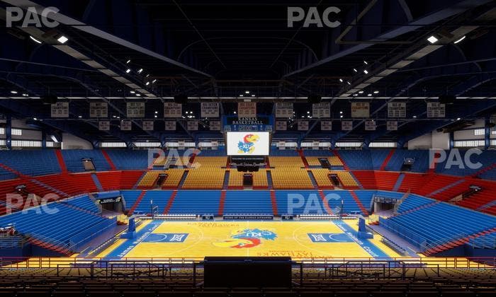 Allen Fieldhouse - Section 6 Seat View