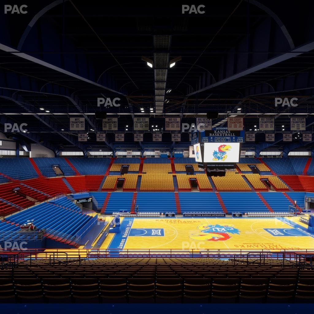 Allen Fieldhouse - Section 7 Seat View