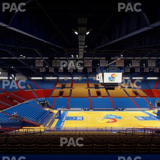 Allen Fieldhouse - Section 7 Seat View