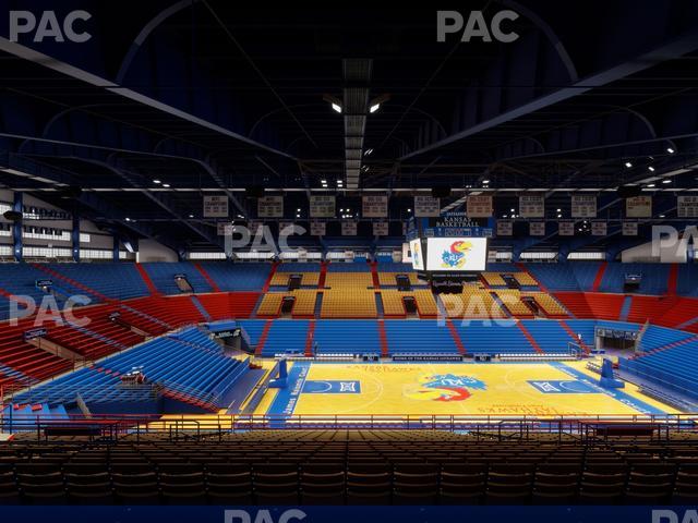 Allen Fieldhouse - Section 7 Seat View
