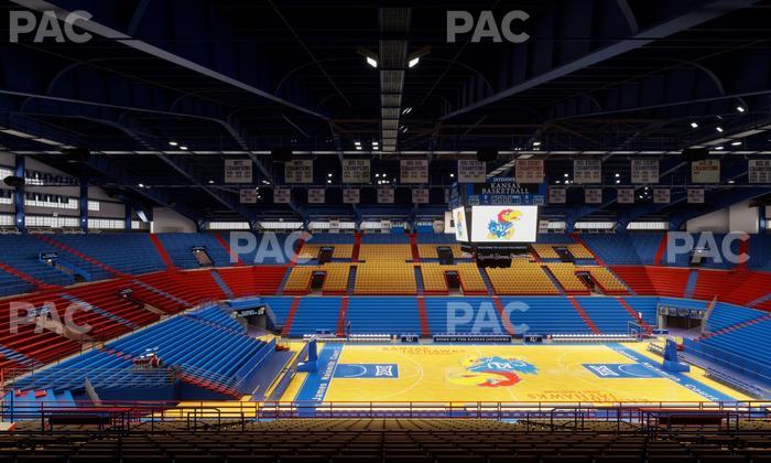 Allen Fieldhouse - Section 7 Seat View