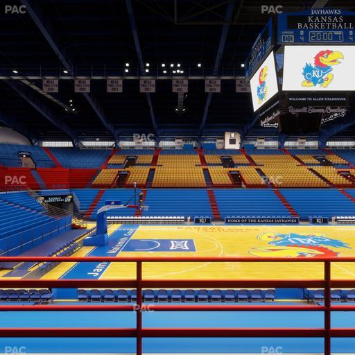Allen Fieldhouse - Section 7 Seat View
