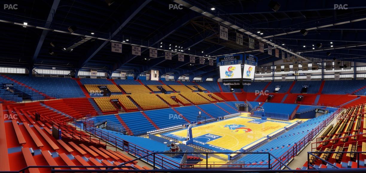 Allen Fieldhouse - Section 9 A Seat View