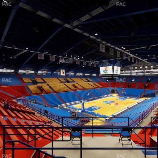 Allen Fieldhouse - Section 9 A Seat View