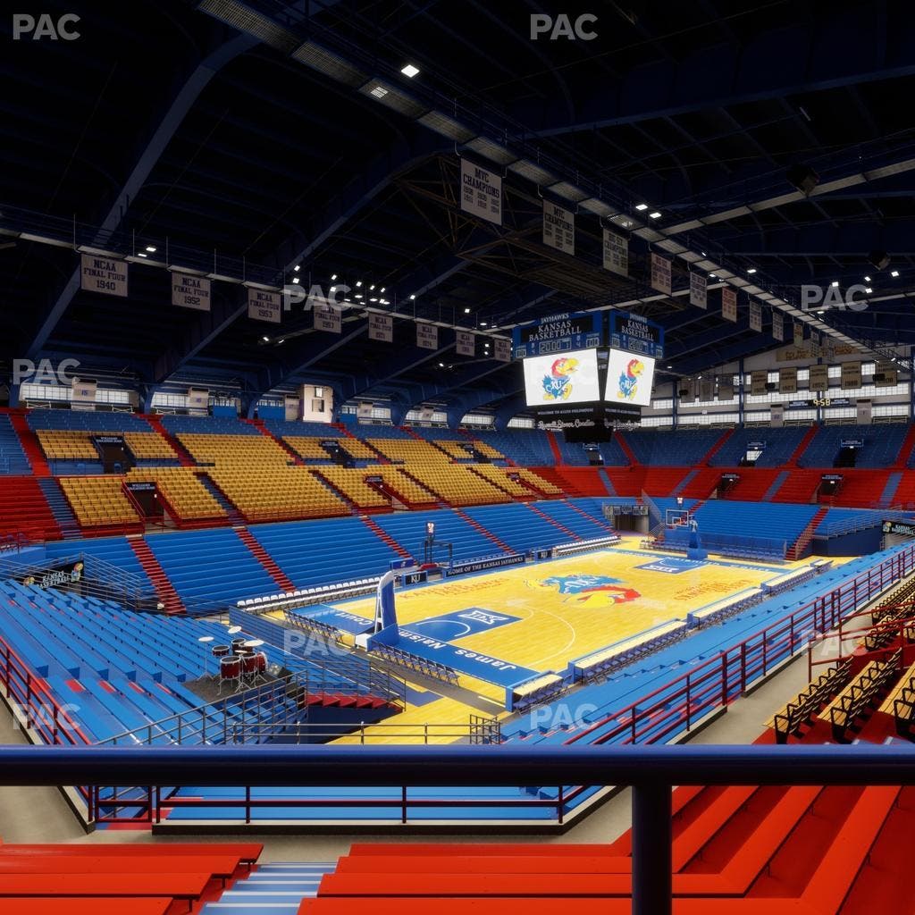 Allen Fieldhouse - Section 9 Ada Seat View