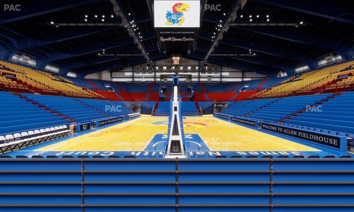 Allen Fieldhouse - Section M Ada Seat View