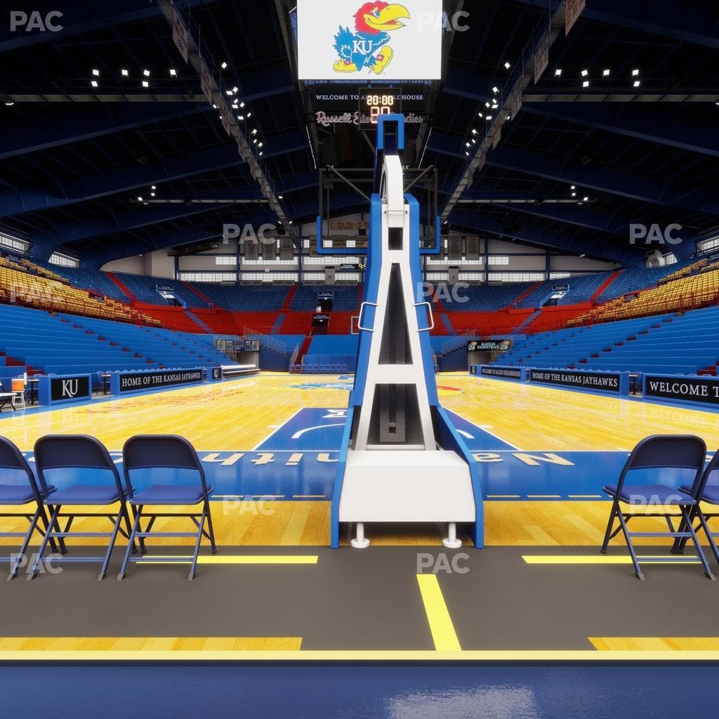 Allen Fieldhouse - Section M Ada Seat View