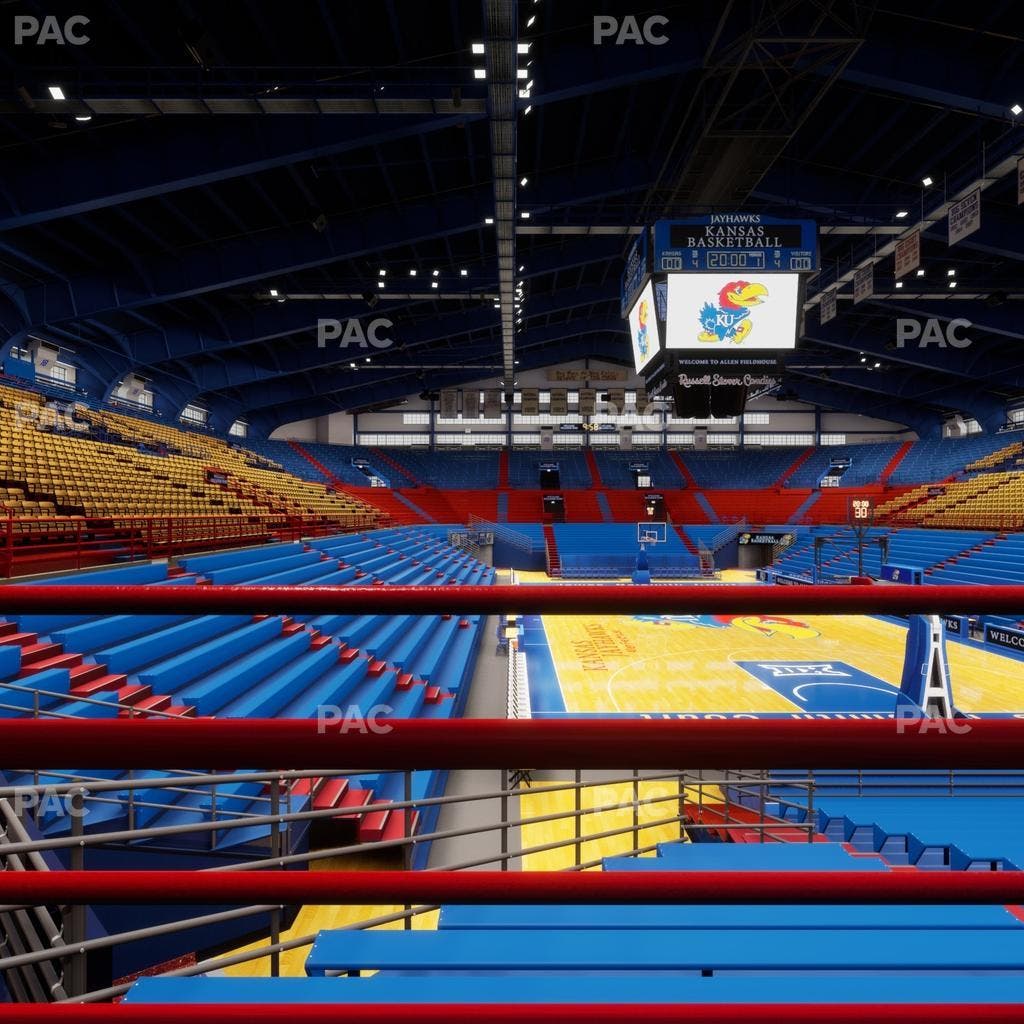 Allen Fieldhouse - Section N Ada Seat View