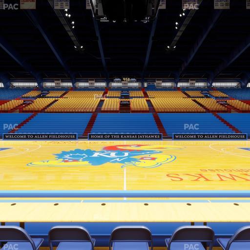 Allen Fieldhouse - Section S Seat View