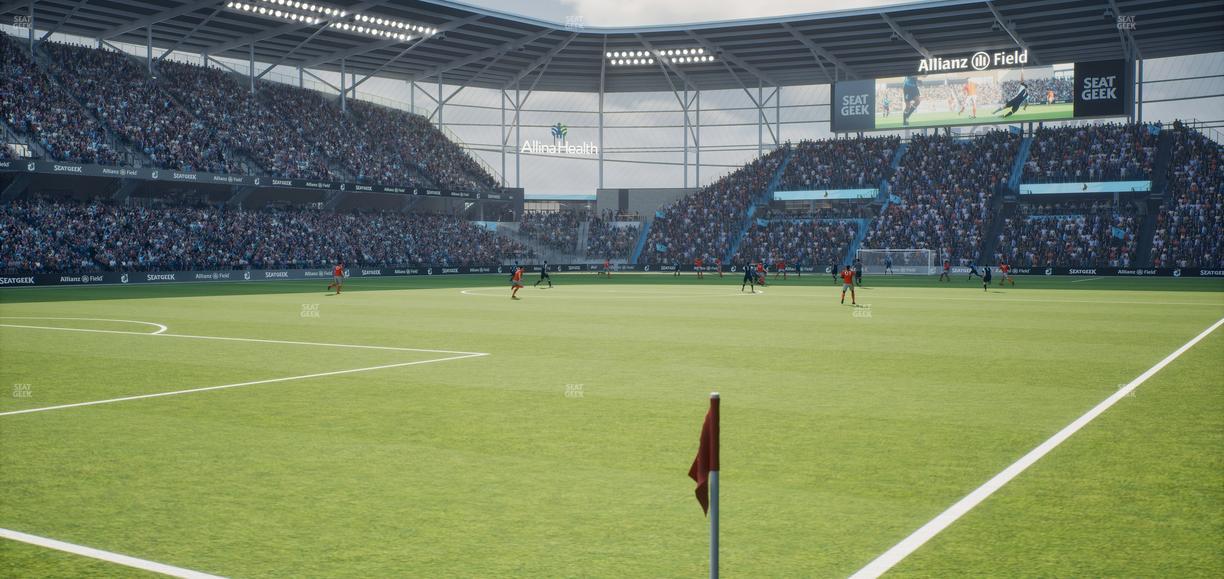 Allianz Field - Section 01 Seat View