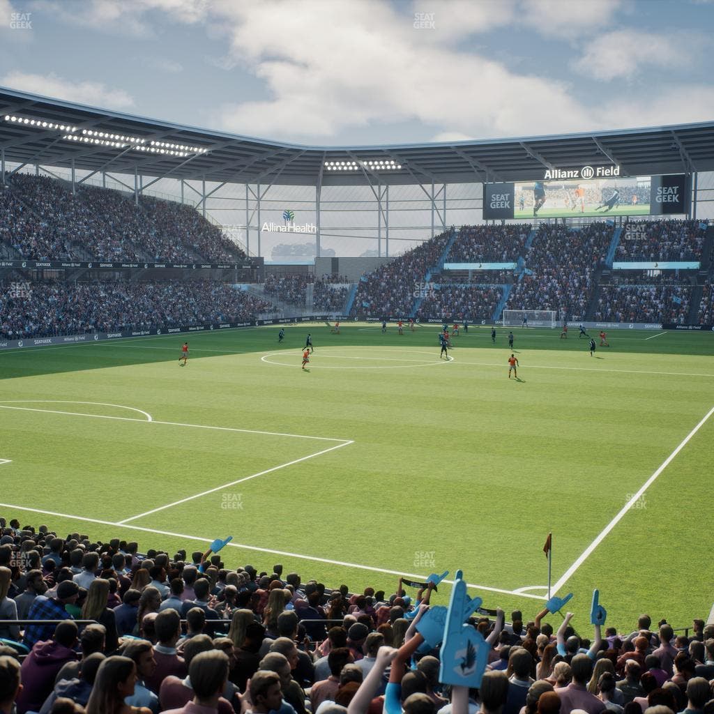Allianz Field - Section 01 Seat View