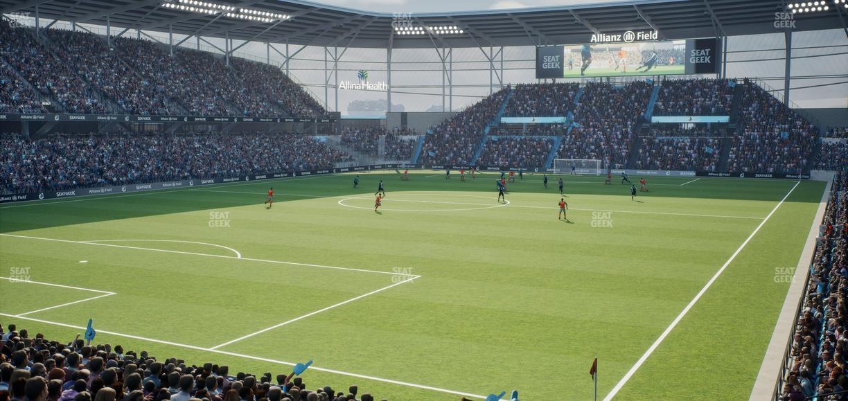 Allianz Field - Section 01 Seat View
