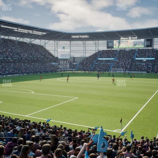 Allianz Field - Section 01 Seat View