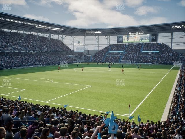 Allianz Field - Section 01 Seat View
