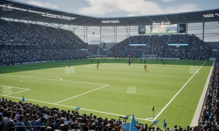 Allianz Field - Section 01 Seat View