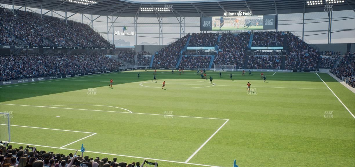 Allianz Field - Section 02 Seat View