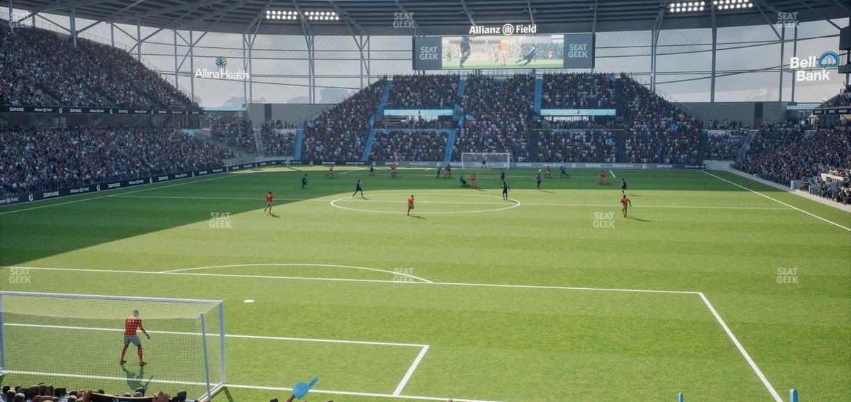 Allianz Field - Section 03 Seat View