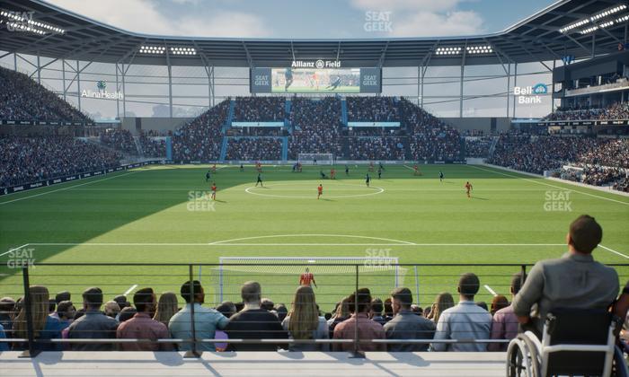 Allianz Field - Section 04 Seat View