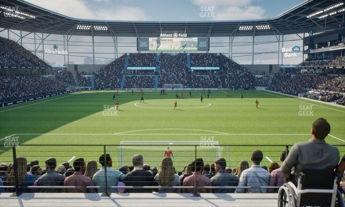 Allianz Field - Section 04 Seat View