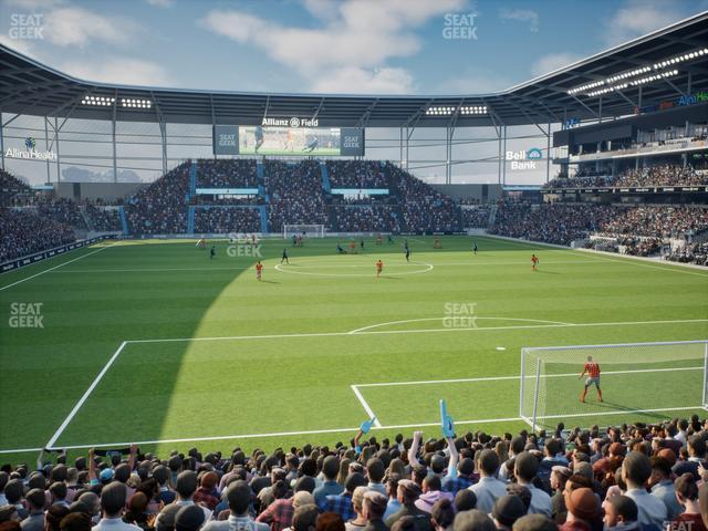 Allianz Field - Section 05 Seat View Allianz Field - Section 05 Seat View