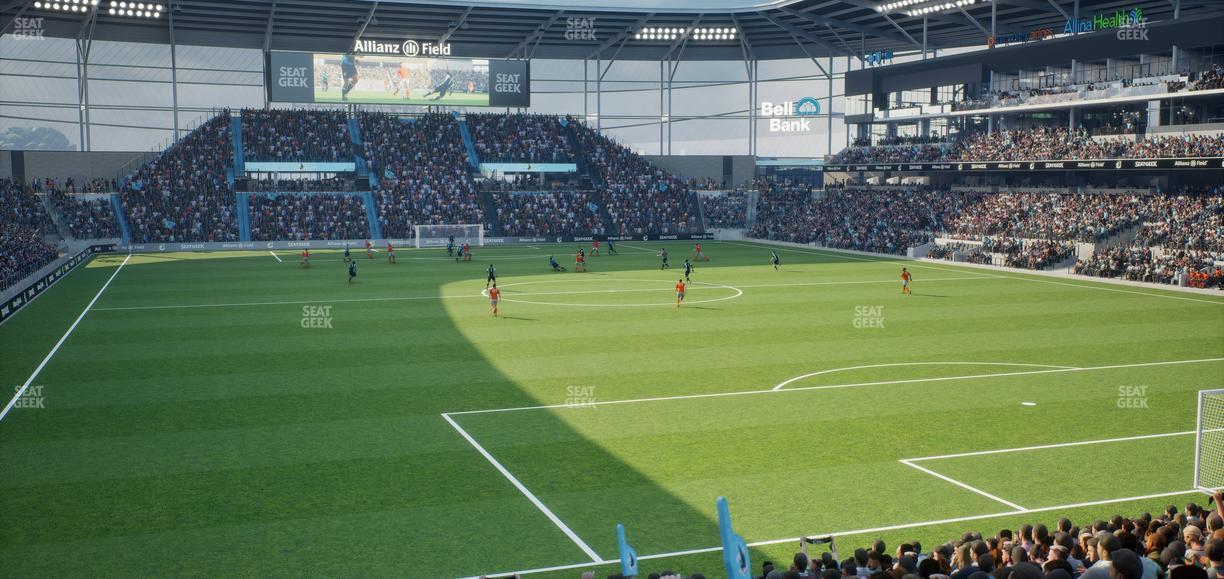Allianz Field - Section 06 Seat View