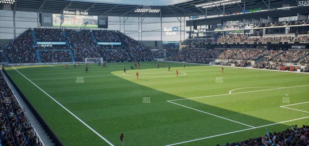 Allianz Field - Section 07 Seat View