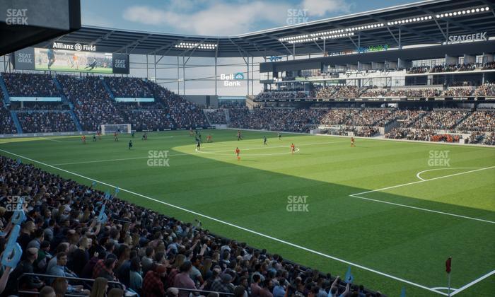 Allianz Field - Section 08 Seat View