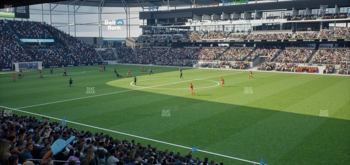 Allianz Field - Section 10 Seat View