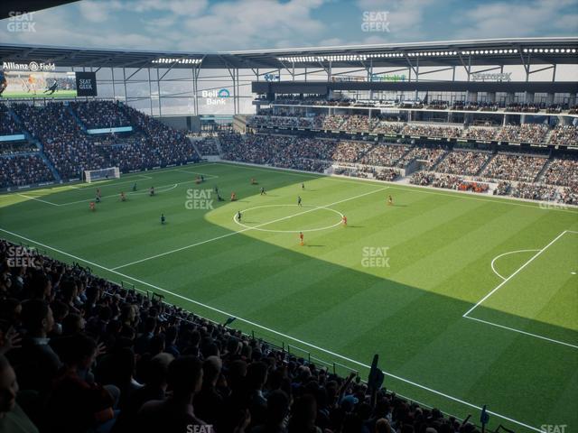 Allianz Field - Section 108 Seat View Allianz Field - Section 108 Seat View