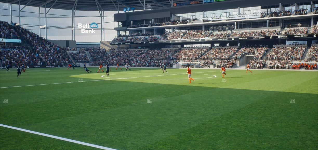 Allianz Field - Section 11 Seat View