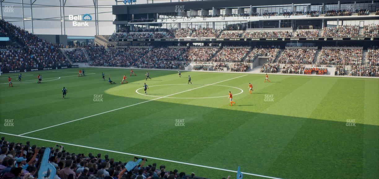 Allianz Field - Section 11 Seat View
