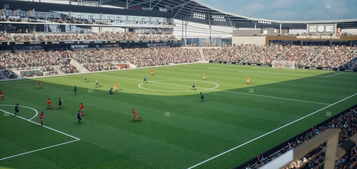 Allianz Field - Section 118 Seat View