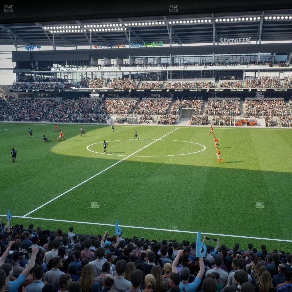 Allianz Field - Section 12 Seat View