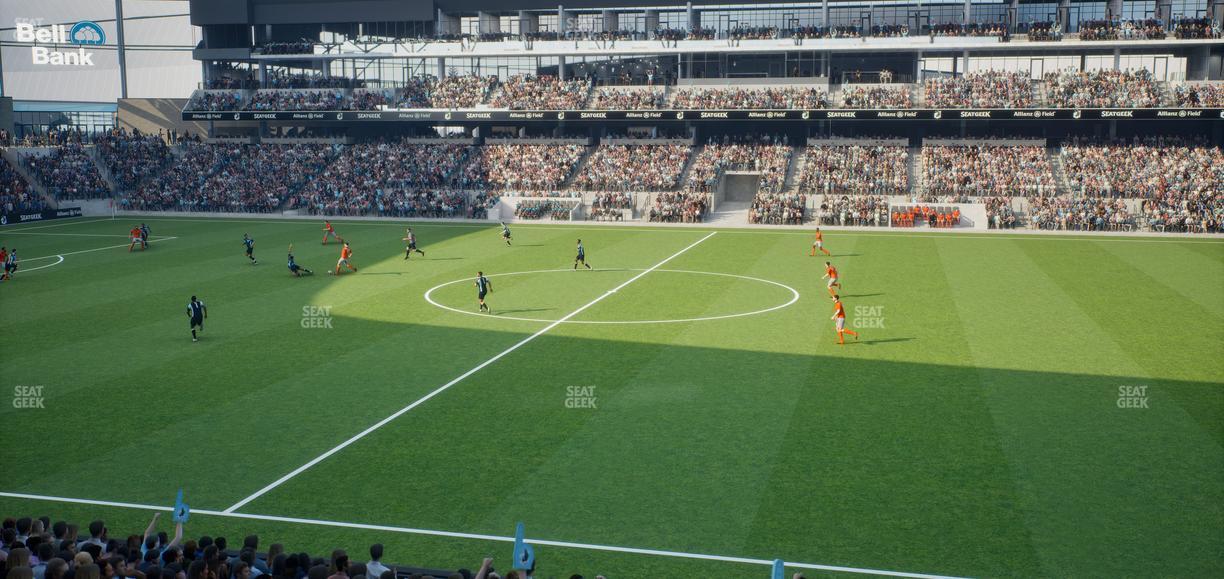 Allianz Field - Section 12 Seat View