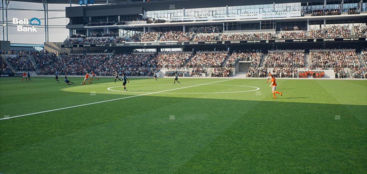 Allianz Field - Section 12 Seat View