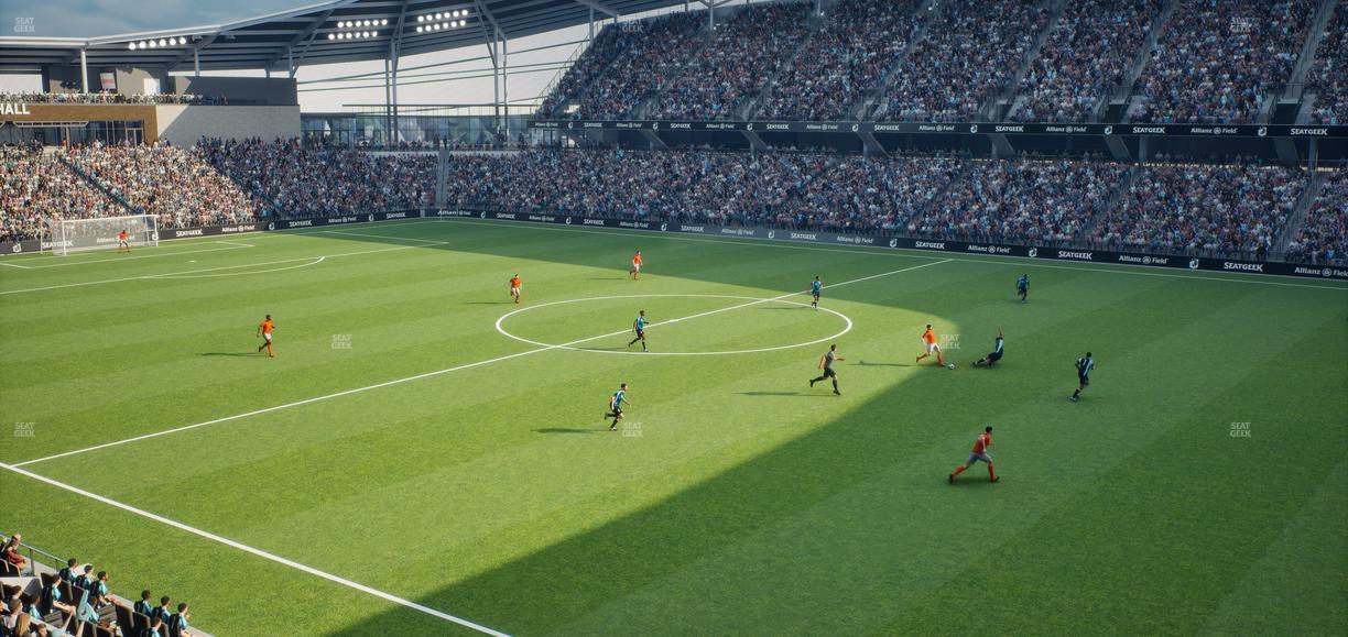 Allianz Field - Section 128 Seat View