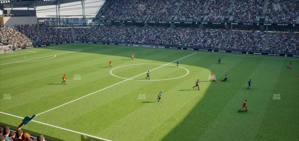 Allianz Field - Section 129 Seat View