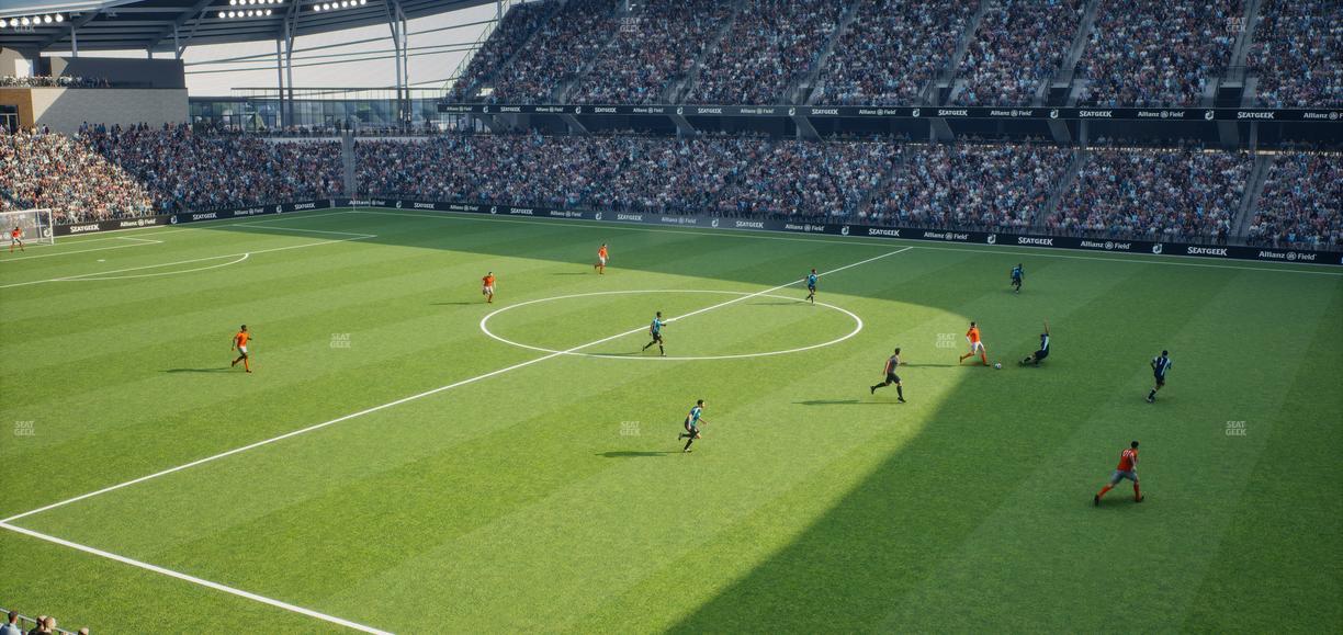 Allianz Field - Section 129 Seat View