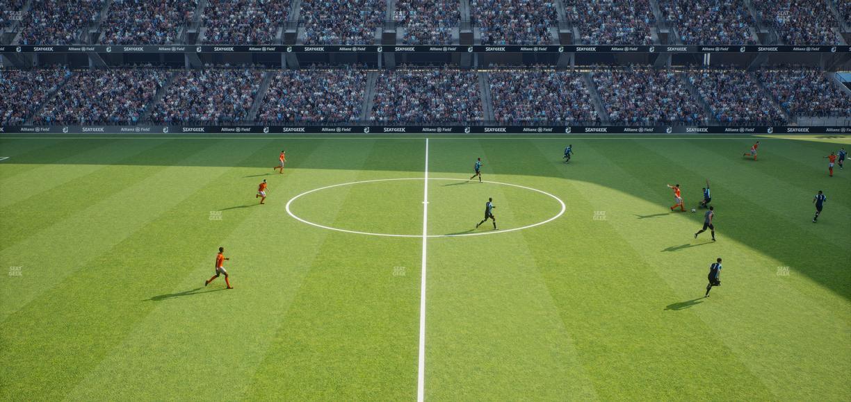 Allianz Field - Section 132 Seat View