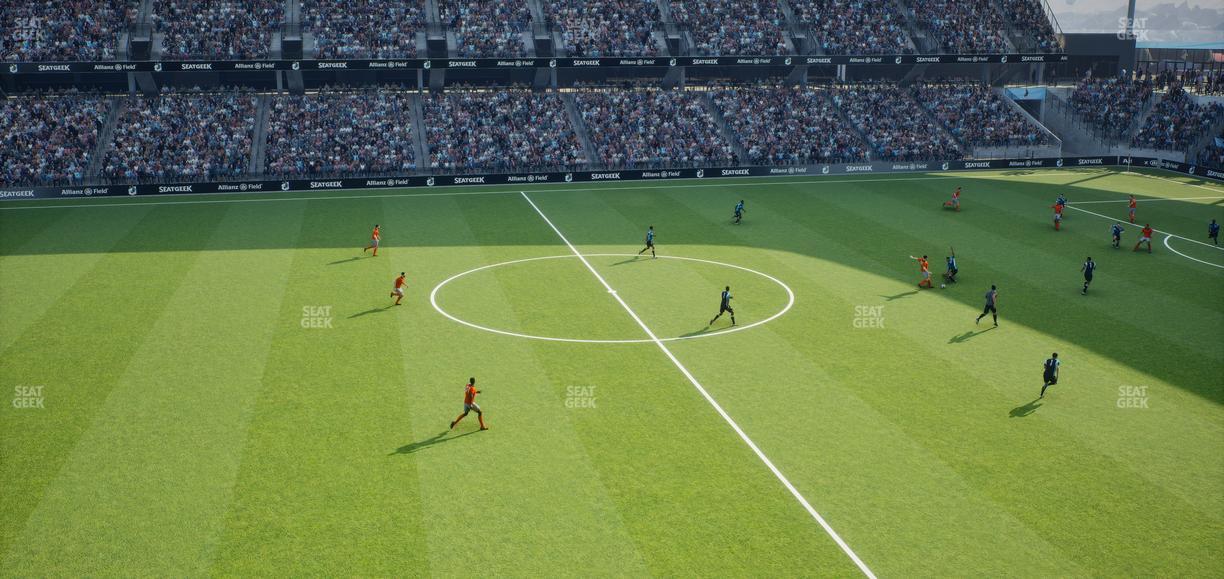 Allianz Field - Section 133 Seat View