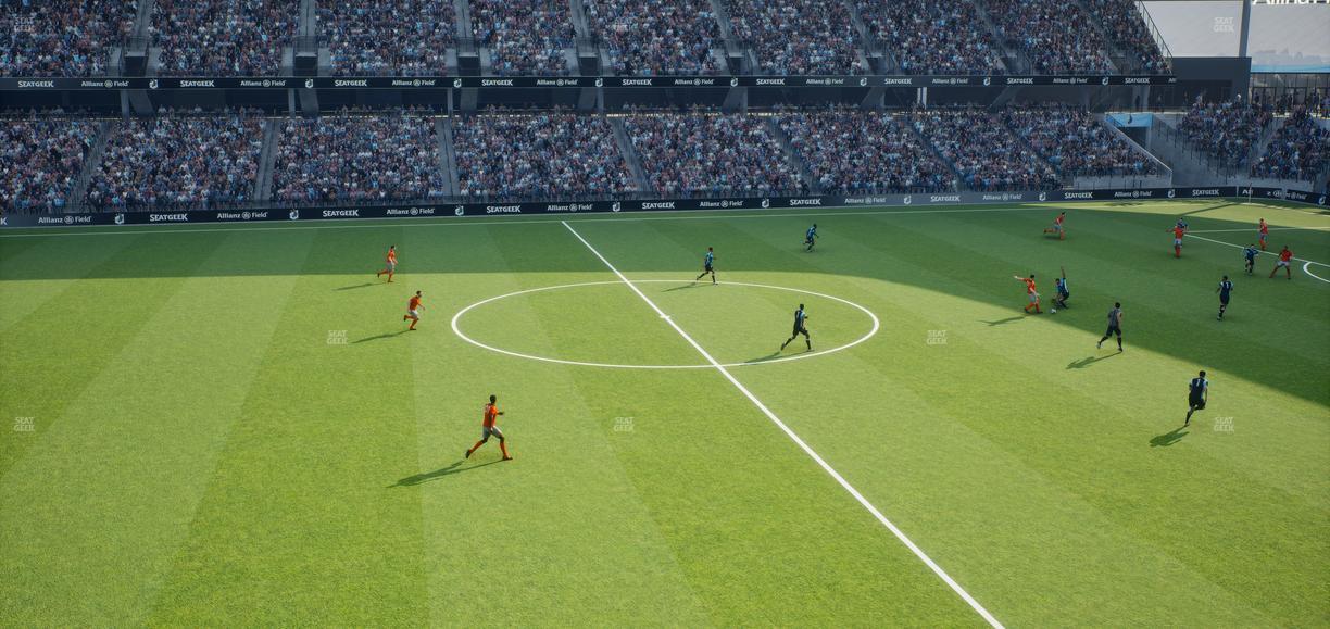 Allianz Field - Section 133 Seat View